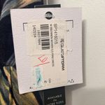 O'Neill  Black Mini Wrap Dress Tropical VNeck Brennan Coconut Girl Size Small NWT Photo 6