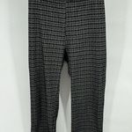 Modcloth  Women's Size 1X Black Plaid‎ Cropped Trouser Pants High Rise Academia Photo 5