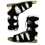 Minnetonka Milos Faux Leather Gladiator Style Sandals 6 Black $75 Retail NEW Photo 5