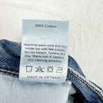 Just Black JBD  Denim Distressed Straight Leg Jeans Size 29 Medium Wash High Rise Photo 7