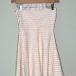Parker Karmen Lace Trim Silk Dress in Off-White Cream Size S Photo 4