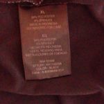 Norma Kamali  XL Black Stretch Nylon LOVE Top Plus Photo 3