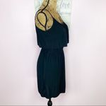 Mimi Chica  Ruffle Top Sleeveless Rayon Dress Black Small Photo 2