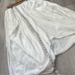 Lagenlook Balloon Skirt cotton asymmetrical midi womens White (medium) artsy vtg Photo 4