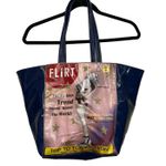 Marilyn Monroe Blue Graohic Tote Bag Photo 0