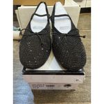 Steve Madden  Delara‎ black mesh rhinestone shoes Mary Jane Ballet Size 11 Photo 5