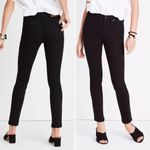 Madewell  Tall 9” Mid-Rise Skinny Jeans in ISKO Stay Black Size 26T | 2 Tall Photo 13