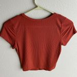 Bozzolo Orange cropped tee Photo 1