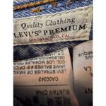 Levi's Levi 501 Straight Leg Rhinestone Grunge 25 Short 28 Inch Inseam Stars Light Wash Photo 6