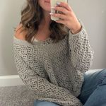 Nicole Miller Artelier  Sweater Open Knit Photo 0