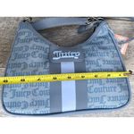 Juicy Couture Blue Shoulder Bag with Pouch Logo Charm Y2K Aesthetic Photo 7