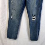 Gap Denim Jeans Best Girlfriend Distressed Slim Leg Light Wash Mid Rise Sz 30R Photo 4