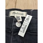 Madewell NWT  The Girl Jean Straight Leg Black Denim‎ Jeans Women's Size W 32 Photo 3