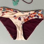 Pink Floral Print Bikini Swim Top and Bathing Suit Bottoms Coords Matching Set Size XS 🌺 Photo 2