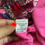 Tanya Taylor  | Sasha Pink Floral Puff-Sleeve A-Line Wrap Mini Dress Photo 12