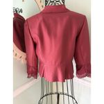 Talbots  Womens Corpcore Career Old Money Silk Jacket Blazer Size 4 Quiet Luxury Photo 1