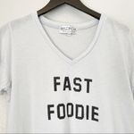 Wildfox Fast Foodie Graphic V-Neck Tee XS Photo 5