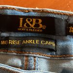 L&B Mid Rise Distressed Ankle Size 18 Capri. 2284 Blue Photo 3