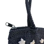 Patriotic Knit Tote Bag Red White Blue 13 Star American Flag Crochet Bag Photo 8