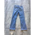7 For All Mankind Luxe Vintage HW Slim Kick Jeans Womens Size 25 Light Wash Photo 2