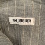 Kim Dongsoon Small Gray Blazer Tailored Career Workwear Preppy Academia Photo 3