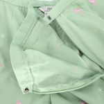 Brooks Brothers 346  Women's Pale Green Pink Flamingo Cotton Lined Pants - Size 8 Photo 6