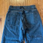 AGOLDE ātapered leg high rise black jeans size 29 Photo 12