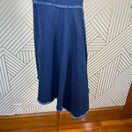 N/Nicholas Denim Flare Side Sleeveless Dress Blue Size 2 Photo 5