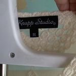 Medium Embroidered bohemian ivory sheath sleeveless dress above the knees midi Photo 4