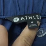 Athleta Atleta Women's Navy Blue Paperbag Waist Pants Photo 5