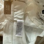 Madewell petite kick out crop jeans pure white nj430 women size p24 Photo 4