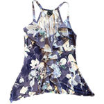 Anthropologie ⭐️ one September floral ruffled sleeveless tank top blouse size xs Photo 0