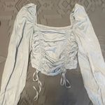 Urban Outfitters Bliss Blouse Baby Blue Photo 0