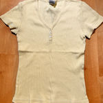 Old Navy  Yellow Henley Top  Photo 0