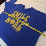 Grayson Threads Smiley World Smile More Oversized Sweatshirt Top Size XXL Photo 6