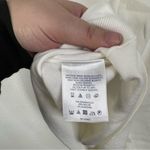 Lands' End Lands’ End Pima Cotton Short Sleeve Sweater Top Size Large Photo 4