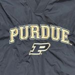 Sport-tek  Purdue Boilermakers Pullover Windbreaker Jacket Women Small Black VNeck Photo 1
