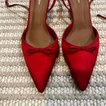 Reformation Wade 50MM Satin Kitten Heels Photo 6