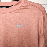 Nike Women’s Dri-Fit Pink/Peach Heathers Long-Sleeved Running Shirt Size S Photo 1