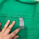 Sharagano Vibrant Green Midi Dress with Tie Sleeves size 6 Photo 8