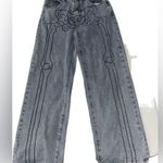 Romwe HOST PICK - Skeleton Graphic Denim Jeans Photo 1