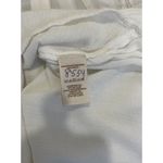 Free People  white gauze boyfriend button down shirt  Size Medium Photo 8