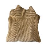 Topshop  Supersoft Wide Sleeve Turtleneck Sweater M | Camel Photo 5