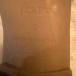 J.Crew  Menorca Sandals Women's Scrunchie Strap Slide Black Leather Size 9 Photo 4