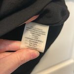 Alice + Olivia Goddess Elegant Black Dress Long Sleeve Cutouts Size 6 100% Silk Photo 7