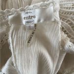 Entro beautiful summer  ivory boho dress size S Photo 4