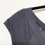 French Connection Scoopneck Bell Skirt Black Dress Size 4 Photo 7