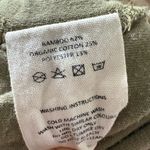 Charlie Holiday Bare By Pajama Top M Olive Green Organic Cotton Bamboo Soft Photo 4