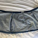 We The Free Free People  Wrap Denim Jean Mini Skirt Size 10 Snap Blue Summer Photo 3