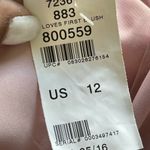 Alfred Angelo | Pink Sweetheart Halter Maxi Gown Sz 12 Photo 5